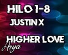 Justin X Higher Love