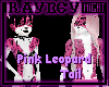 [R] Pink Leopard Tail