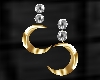 !QT! Moon Bead Earrings