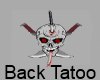 Skull Sword Back Tatoo