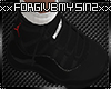 X Jordan Black Sneakers
