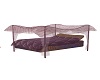 Purple elegant Bed