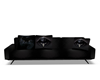 Couple's sofa black