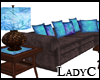 Royal Indigo Couch