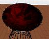 Dia red/blk Cuddle Chair