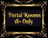 Portal Rooms Sign