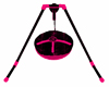 Blk & Pink Baby swing