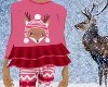 Kid Winter Deer Outfit