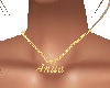 Necklace gold Anita