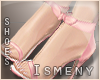 [Is] Bow Sandals Pink