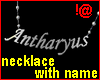 !@ Necklace with name