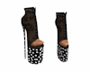 black poka dot