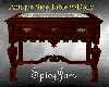 Antq Side Table w/ Doily