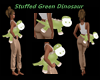 Stuffed Dinosaur Green