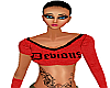 Red/Blk Devious Shirt(F)