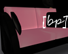 [bp] black/pink 2 seater