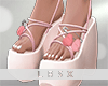 * Peachy Valentine Shoes
