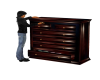 elegant mahogany dresser