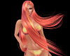 hair Elina peach + wick
