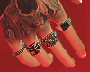 Skull Hand + Rings