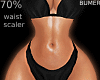 70% Small Waist Scaler