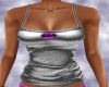 Silver PInk Cupcake Top