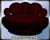 Crimson Cuddle Chair