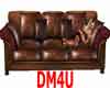 A Brown couch