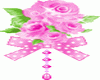 pink moving flower
