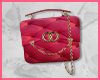 pink square purse