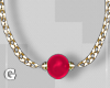 Christmas Red Necklace