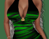 Tigress Dress/Heel Green