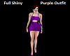 Shiny Purple Full Outfit