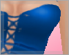 blue sexy corset