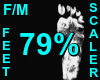 79% Feet Scaler F/M