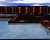 Sky red n black room