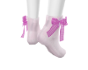 z| kids pink shoes sock