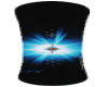 Black and Blue Snowboard
