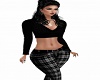 Plaid Outfit RLL-Black