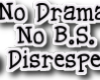 No D, BS, DisR