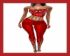 Sexy Glitter Red Outfit