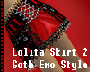 First Lolita Red Skirt 2