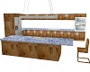 Kitchen with Blue Tile