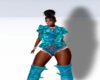 Teal Me Everything Vest