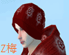梅 xmas red beret F