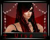 ~UE~ Red & Black Hair V4