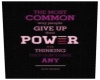 [bdtt] Power Truth Postr