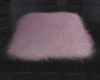 XOXO Pink Fur Rug