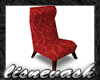 (L) Red Retro Chair