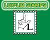 Sign Language L Stamp